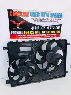 Range Rover Evoque double radiator fan