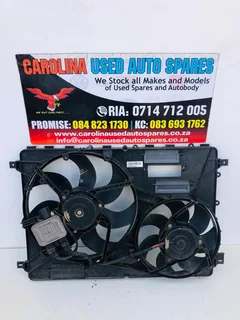 Range Rover Evoque double radiator fan