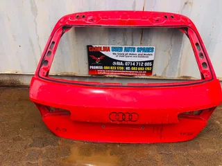 Audi A3 TFSI tailgate