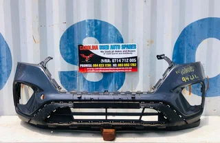 Hyundai Creta front bumper with bumper spoiler