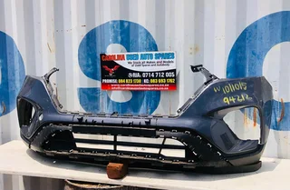 Hyundai Creta front bumper with bumper spoiler