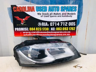 Audi A3 8P Sportback right side xenon headlight