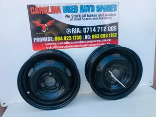 Renault Kwid steel rims (3 pin), 13”