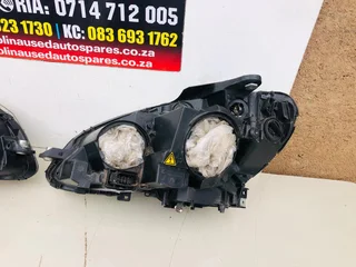 Mercedes Benz W204 C180 C-class left and right side xenon headlight