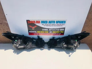 Mazda 3 left and right side preface headlight