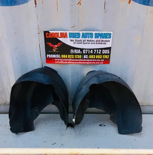 VW Polo 6 left and right side rear/back fender liner