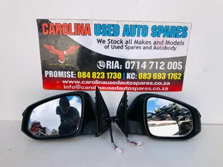 Toyota Hilux and Fortuner Gd6 left and right side electronic mirror (9 wire)