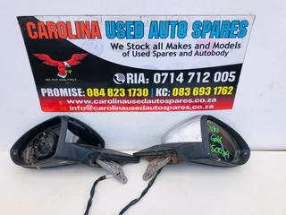 VW Golf left (GTI) and right (TSI) side mirror