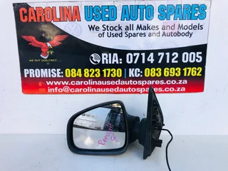 Renault Sandero left side electronic mirror (no cover)