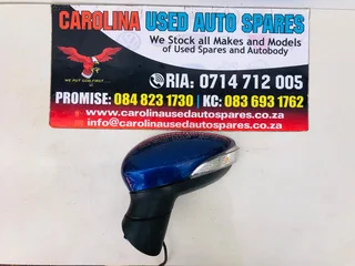 Ford Fiesta Mk4 facelift left side mirror with indicator