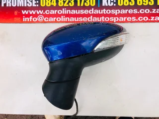 Ford Fiesta Mk4 facelift left side mirror with indicator