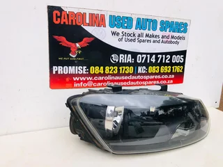 VW Polo 7 TSI black right side headlight