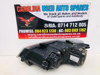 VW Polo 7 TSI black right side headlight