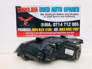 VW Polo 7 TSI black right side headlight