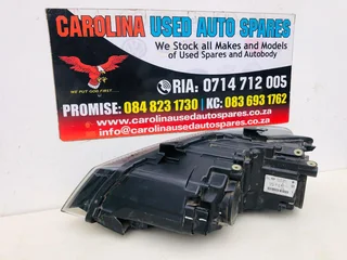 VW Polo 7 TSI black right side headlight