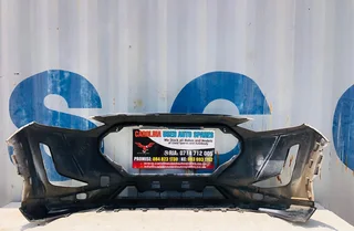 Nissan Magnite front bumper with lower bumper spoiler