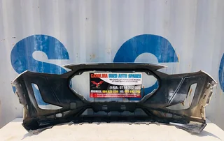Nissan Magnite front bumper with lower bumper spoiler