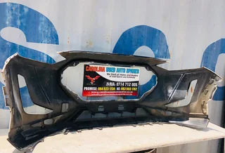 Nissan Magnite front bumper with lower bumper spoiler