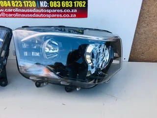Mahindra Scorpio left and right side standard headlight with clear indicator