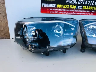 Mahindra Scorpio left and right side standard headlight with clear indicator