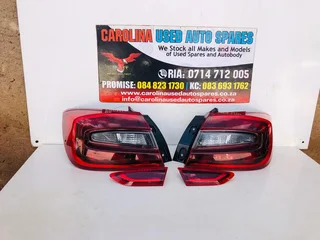 Suzuki Baleno and Toyota Starlet left and right side inner and outer LED taillight