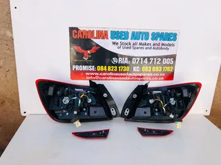 Suzuki Baleno and Toyota Starlet left and right side inner and outer LED taillight