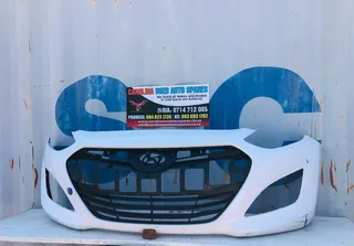 Hyundai i30 front bumper with radiator grill