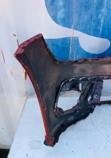 VW Polo 9 TSI hatchback front bumper with pdc holes