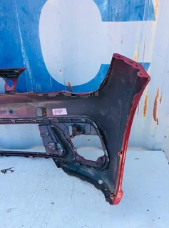 VW Polo 9 TSI hatchback front bumper with pdc holes