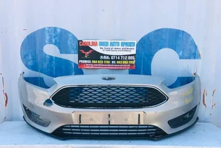 Ford Focus complete front bumper (hatchback and sedan)