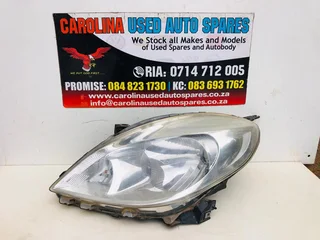 Nissan Almera left side headlight (sedan)