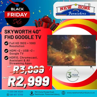 40&#34;Skyworth QLED Google TV