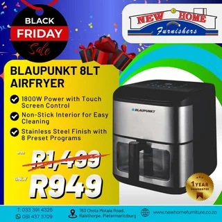 8LT Blaupunkt Airfryer