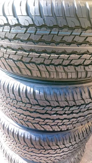X4 brand new tyres 265.60.18 inch Dunlop Grandtrek a/t 25