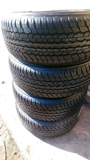 X4 brand new tyres 265.60.18 inch Dunlop Grandtrek a/t 25