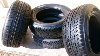 X4 brand new tyres 265.60.18 inch Dunlop Grandtrek a/t 25