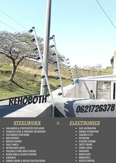 Sliding gates and automation,buglar guards,balustrades,cctv,electric fencing,home renovation