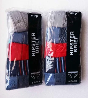 Men&#39;s 5 Pack Hipster Brief Underwear For Sale