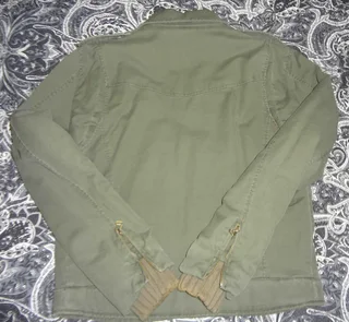 Markham Olive Green Lined Mens Jacket For Sale