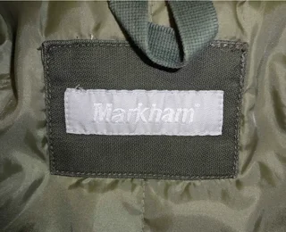 Markham Olive Green Lined Mens Jacket For Sale