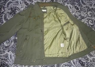 Markham Olive Green Lined Mens Jacket For Sale
