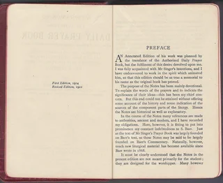 English &amp; Hebrew Daily Prayer Book By Israel Abrahams  For  Sale