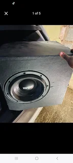 Xtc monoblock amplifier with 10inch sub Targa with Box