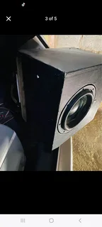 Xtc monoblock amplifier with 10inch sub Targa with Box