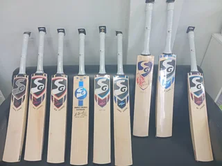 SG Cricket Bats and Gloves