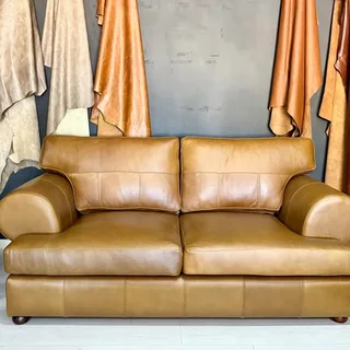Brand New Genuine Leather Two/Three Seater in Wild Butterscotch R18995.00
