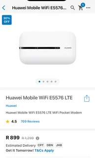 Huawei Mobile WiFi E5576 LTE