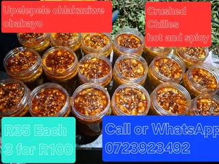 Crushed Chillies hot and spicy