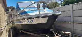 17ft boat and trailer