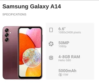Samsung galaxy a14